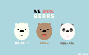 Minimalist We Bare Bears Wallpaper For Macbook Air 13 1440 X 900 Wallpaper Desktop Wallpaper Lucu Kartun