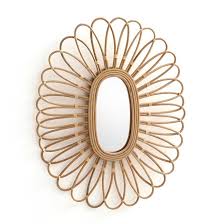 Miroir sorciere la redoute hommes et femmes généralement place plein de énergie tout au long embellir la maison parce que vous choisissez pour résider un beau maison et confortable. Miroir En Rotin Forme Ovale Nogu Naturel La Redoute Interieurs La Redoute