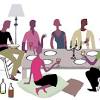 I chose leopard and floral prints to for the ultimate dinner party place setting, start with a charger, then layer a classic white dinner plate as. 3