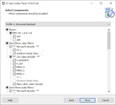 Old versions also with xp. Download K Lite Codec Pack Full 16 1 0 16 1 1 Beta