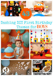 1st Birthday Theme Ideas For Boy 43 Dashing Diy Boy First Birthday Themes First Birthday Themes Boys First Birthday Party Ideas Birthday Themes For Boys