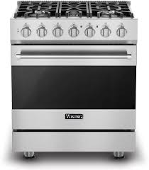 Maybe you would like to learn more about one of these? Viking Rvgr33025bss 30 Inch Freestanding Gas Range With 5 Sealed Burners 4 Cu Ft Oven Capacity Continuous Grates Self Clean Surespark Ignition System Truglide Oven Racks And Proflow Convection Baffle Stainless Steel Natural Gas