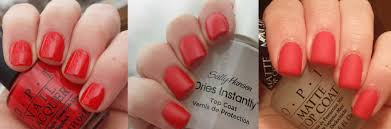 Opi nail polish matte top coat 15ml nt t35 opi women new. Mad About Matte Diy Matte Top Coat Nail Art 101