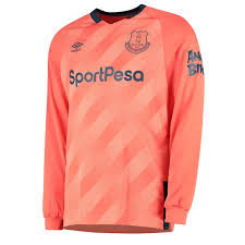 Everton start their premier league campaign vs wolves on august 11. Everton F C Football Club Umbro Away Long Sleeve 2019 20 Futbol Socce Www Worldsoccerfootballshop Com