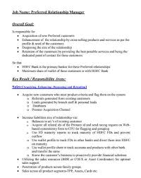 Relationship managers work in banks where their primary responsibility is to make sure that clients are provided with information on the different ways in to work as a bank relationship manager, you have to possess a degree in a degree in a discipline related to banking. Hdfc Bank Preferred Rm 2021 2022 Studychacha