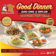 All menu items are gluten free except where marked all meals include a broth, sliced cucumber, pickled carrots, and choice of sauce. The Chicken Rice Shop Good Dinner Promotion Loopme Malaysia