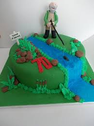 Download fish cake stock photos. Fishing Birthday Cake Cake By David Mason Cakesdecor
