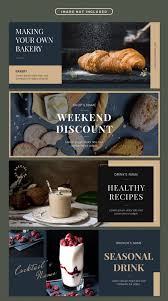 Food Banner Template Set Premium Psd Premium Psd Freepik Psd Banner Food Template Restaurant Food Web Design Food Banner Menu Design