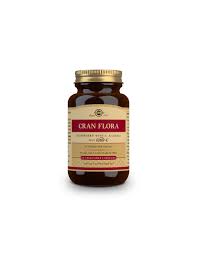 Solgar Cran Flora Arándano Rojo con Probióticos y Ester C 60 Cápsulas  Vegetales