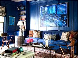Pin By Aphrochic On Living Room Sala De Estar Blue Living Room Blue Rooms Room Design