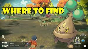 Where to get Bonsly #123. Pokemon Legends Arceus - YouTube