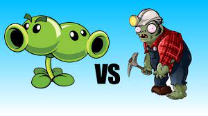 SPLIT PEA VS DIGGER ZOMBIE! | Plants vs. Zombies! - YouTube
