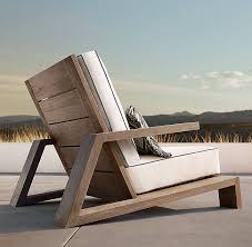 Olema Lounge Chair Teak Lounge Chair Pallet Furniture Outdoor Lounge Chair Outdoor