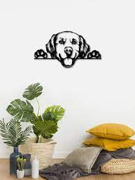 Labrador Dog Metal Wall Art Decoration Metal Home Wall Decor Etsy In 2021 Metal Wall Art Metal Letter Wall Art Wall Art