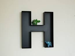 Wall Hanging Letters Quot H Quot Sign Letter Wall Decor Letters 39 H 39 Metal Letter Large Letter H Hanging Letters Letter Wall Decor Letter Wall