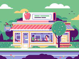 Grocery Store Grocery Store Easy Drawings Grocery Store Design