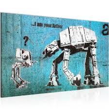 For strategies and tips, please see strategy guides/i am your father. Tableau Decoration Murale Banksy I Am Your Father Street Art 70 X 40 Cm Toison Toile Xxl Salon Appartement Bleu Achat Vente Tableau Toile Soldes Sur Cdiscount Des Le 20 Janvier Cdiscount