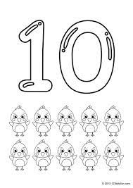 As always we gather some cute images for your kid to color/draw. Free Printable Number Coloring Pages 1 10 For Kids 123 Kids Fun Apps Free Printable Numbers Kids Learning Numbers Kindergarten Coloring Pages