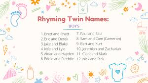 Be sure to name him accordingly! Twin Names 500 Of The Best Baby Name Ideas For Twin Boys And Twin Girls