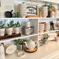 Rae Dunn Display Farmhouse Kitchen Decor Kitchen Decor Home Decor