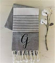 Maybe you would like to learn more about one of these? Amazon Com Turkish Towel Monogrammed Monogrammed Linens Kitchen Linens Personalized Gifts Farmhouse Towel Handmade Products