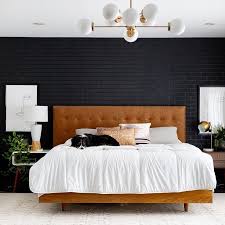 Choose a headboard to match your personal style, whether it be upholstered, wooden, or even carved for a more traditional look. The Skies Are Grey This Morning Saturated With Layers Of Motionless Clouds The Master Bedroom Headboard Ideas Leather Bed Bedroom Leather Headboard Bedroom