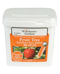 Jobe's tree & shrub fertilizer spikes. Fruit Citrus Fertilizer Spikes Bucket Winchester Gardens