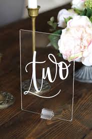 Beautiful Wedding Acrylic Table Numbers Perfect For Your Modern Vintage Or Rustic W Wedding Table Numbers Vintage Wedding Table Framed Table Numbers Wedding