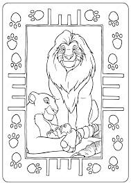 Buzzfeed staff the lion king will be released on july 19. Disney The Lion King Family Coloring Pages