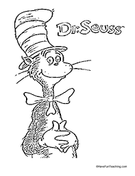 Learning With Dr Seuss 100 Free Dr Seuss Themed Printables Crafts Recipes And Activities Dr Seuss Activities Dr Seuss Coloring Pages Have Fun Teaching