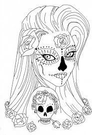 Every effort has been made to source these images from websites that have offered them for free. Sugar Skull Coloring Pages Princess