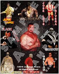 Autographed WWE Jose Luis Rivera, Conquistadors you will get the original.