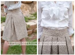 خياطة و تفصيل كيفية خياطة تنورة عريضة للمحجبات بالصور fashion womens fashion skirts