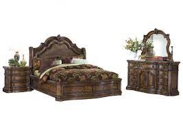 The collection is constructed from select hardwood and thick veneers with the rustic white finish. San Mateo King Bedroom Set Ivan Smith Furniture
