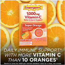 Drinks for kidney stone prevention. Amazon Com Emergen C 1000mg Vitamin C Powder With Antioxidants B Vitamins And Electrolytes Vitamin C Supplements For Immune Support Caffeine Free Fizzy Drink Mix Super Orange Flavor 60 Count Health Personal