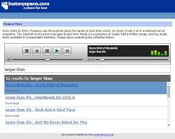 If you're a music lover, then you've come to the right place. Access Deleted Music Collection Of Myspace