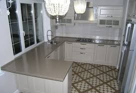 Related post from white kitchen cabinets with granite countertops benefits. Grey Quartz Kitchen Countertops With White Cabinets Ideas Hackrea