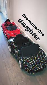 Kylie Jenner Just Got Stormi A Mini Lamborghini Covered In The Louis Vuitton Monogram Designer Baby Clothes Kylie Jenner Outfits Kylie Jenner