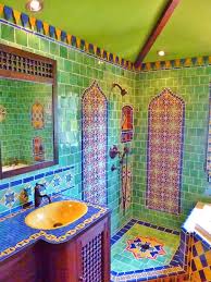 A mexican bathroom is the ideal relaxing retreat after long tiring days. Mexican Tile Bathroom Wall Combine Decor Art From Mexican Tile Bathroom With Ethereal Heat Pictures