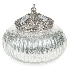 Boite Ronde En Verre Argente Maisons Du Monde Verre Argente Boite Ronde Boites En Verre