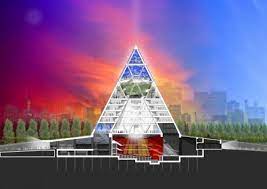 Iconic pyramid from famed british architect norman foster designed to represent all of the world's religious faiths. Palace Of Peace And Reconciliation Pyramids Future Buildings Palace