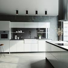 Black And White Kitchen Matt Minimalist Black And White Kitchen Design Everything You Need To Complete Your Contemporary Kit Farmhouse Sink Kitchen Modern Kitchen Design Farmhouse Kitchen