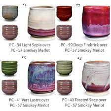 image result for amaco glaze layering smokey merlot