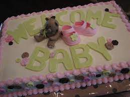 Decadent Designs Baby Shower Sheet Cake Baby Shower Sheet Cakes Baby Shower Sheets Baby Shower Fruit