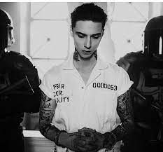 Tortured his entire life and left blind, andy is recused by the four leaders of the wild ones during a raid on one his master's headquarters and brought into their territory, a place he told was the ultimate evil of the world. Pin By Andshi The Emo Kiddo On Black Veil Brides Andy Biersack Black Veil Brides Andy Andy Black