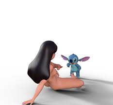 STL file nani and stitch (masturbation) 👧・Template to download and 3D  print・Cults