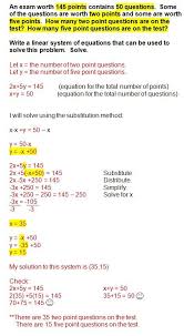 A rental car company charges a flat daily fee plus a charge for each mile driven. Solving Linear Equations Word Problems Pdf Tessshebaylo
