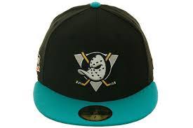 2tone Anaheim Mighty Ducks Fitted Hat By New Era Fitted Hats Anaheim Ducks Riding Helmets