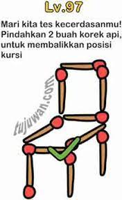 Maybe you would like to learn more about one of these? Brain Out Mari Kita Tes Kecerdasanmu Pindahkan 2 Buah Korek Api Untuk Membalikkan Posisi Kursi Brain Out Jawaban Di Peringkat 97 Tujuwan Com