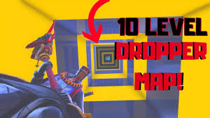 10 Level Rainbow Dropper Map 99 9 Impossible Can You Beat It Fortnite Creative W Code Youtube